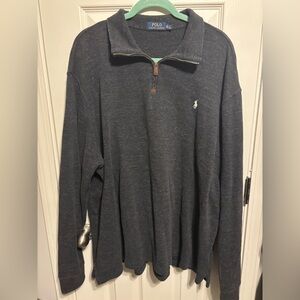 Polo Ralph Lauren Dark Gray Quarter-Zip Pullover